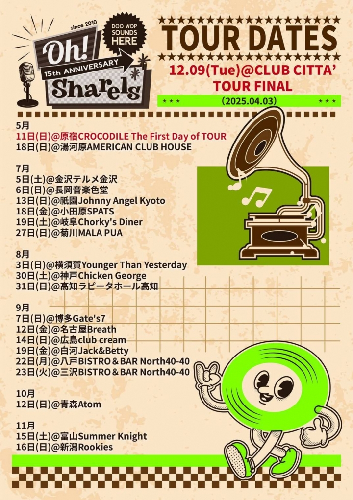 Oh!Sharels 15th Anniversary Live